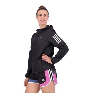 Adidas Black Women’s Running Jacket Retails $70 Sz XL